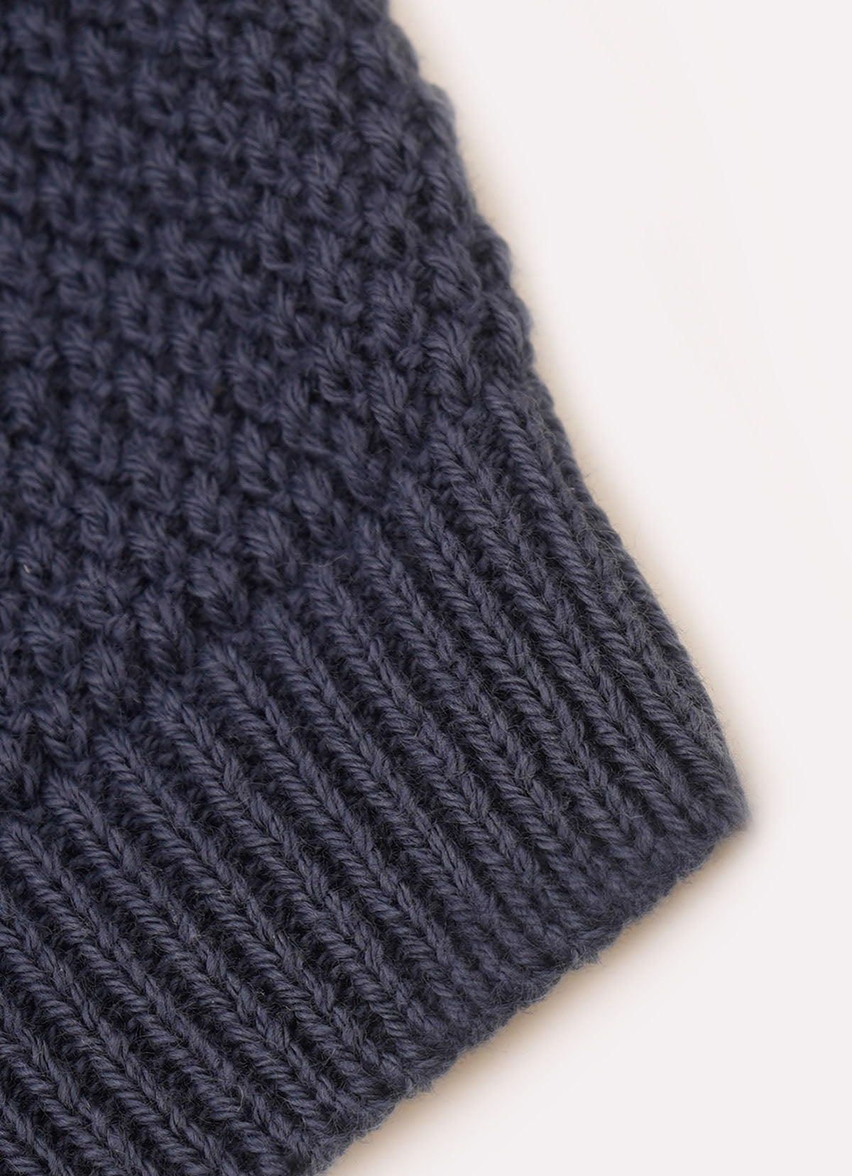 Casaco Tricot Ponto Texturizado
