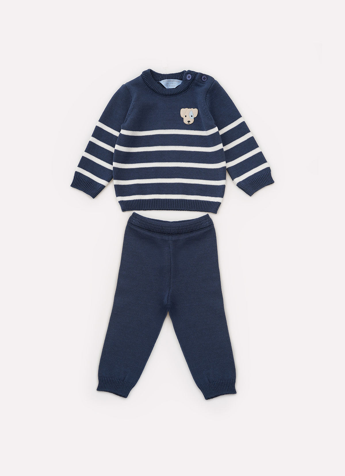 Conjunto Tricot Listrado