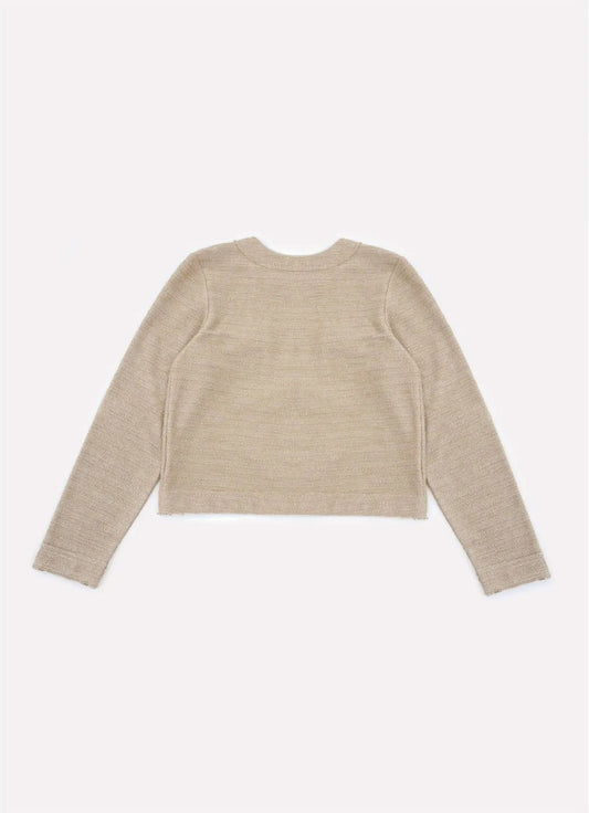 Casaqueto Boucle Bordados Mãe Casaqueto Boucle Bordados Mãe