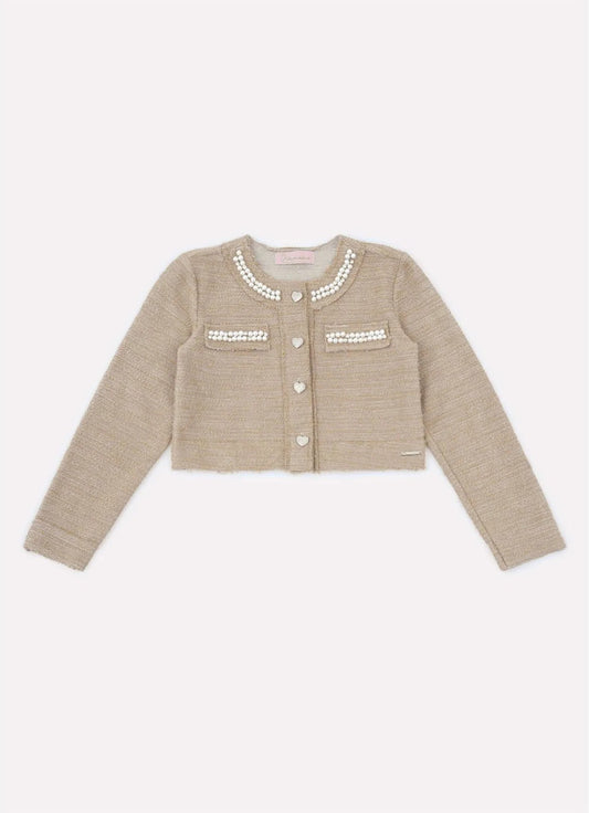 Casaqueto Boucle Bordados Filha Casaqueto Boucle Bordados Filha