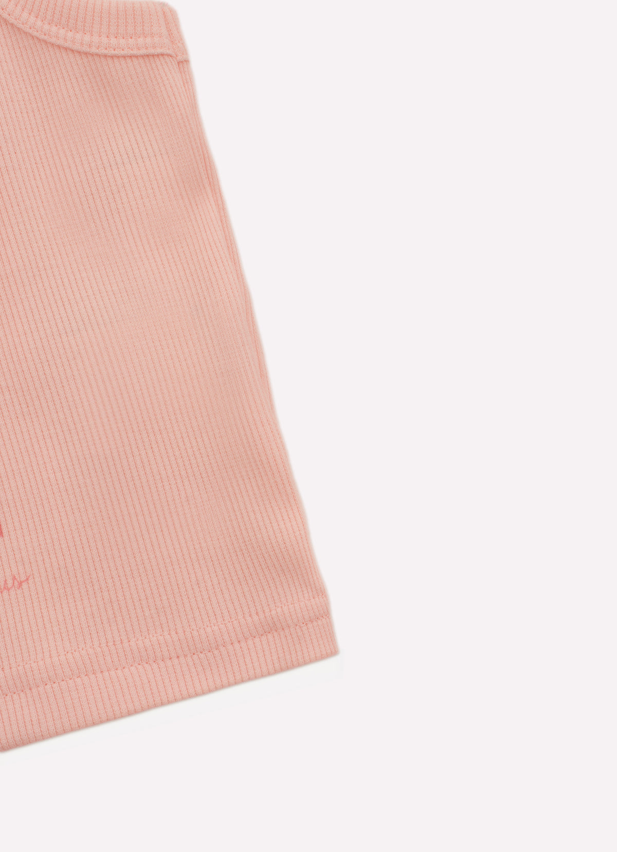 Regata Cropped Ribana Love Cristal Flor Tule