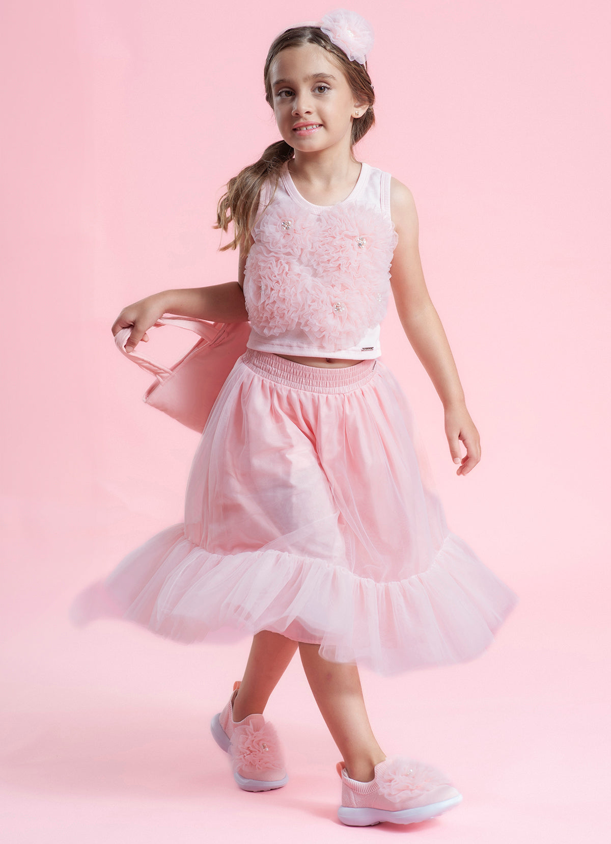 Saia Short Midi Tule
