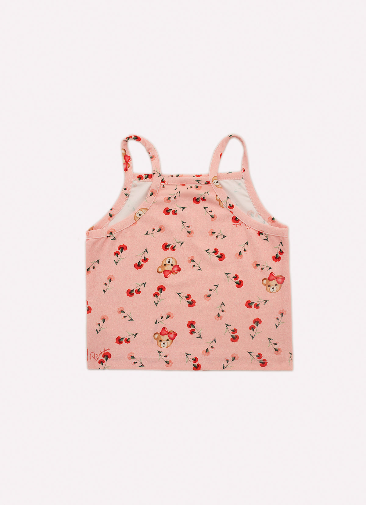 Blusa Cropped Alça Light Estampado