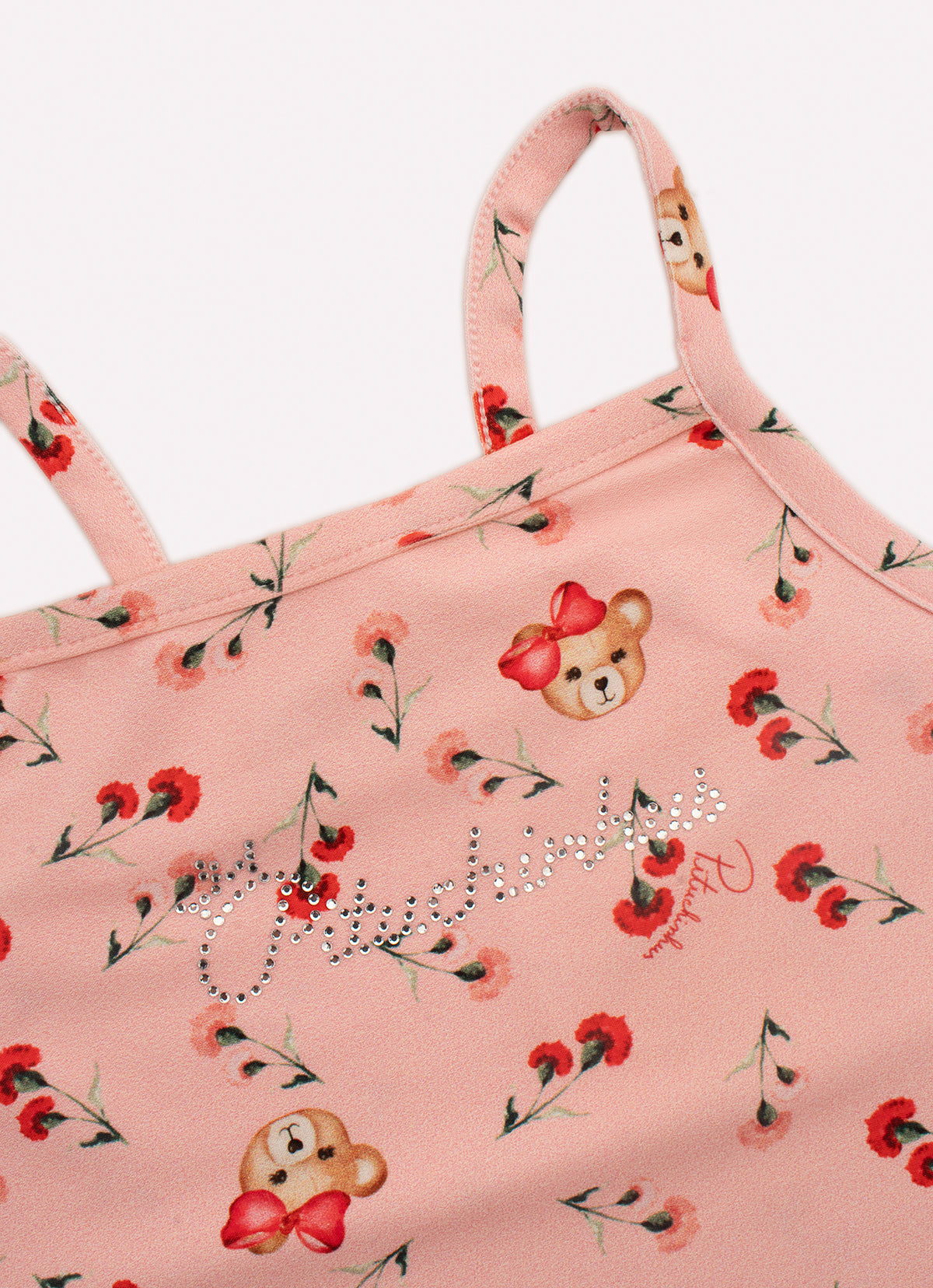 Blusa Cropped Alça Light Estampado