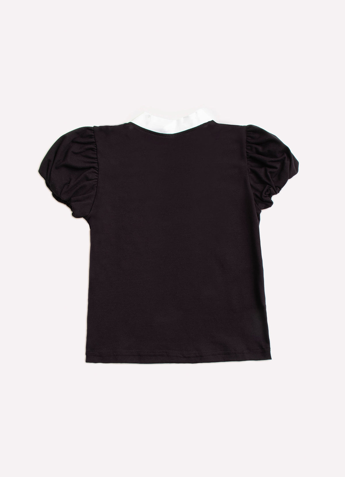 Blusa Algodão Gola Laço Bordados