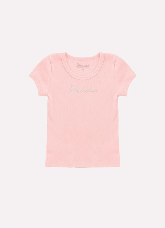 Básica Ribana Pituchinhus ROSA GELADO Básica Ribana Pituchinhus ROSA GELADO