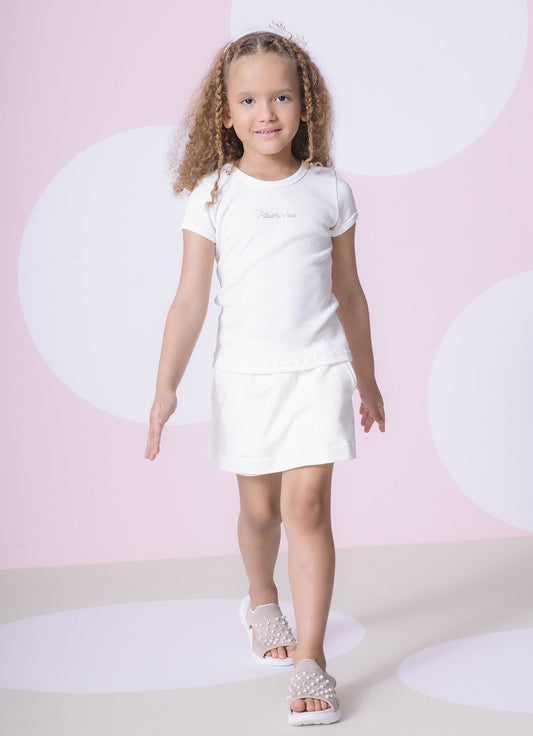 Básica Ribana Pituchinhus Off White Básica Ribana Pituchinhus Off White