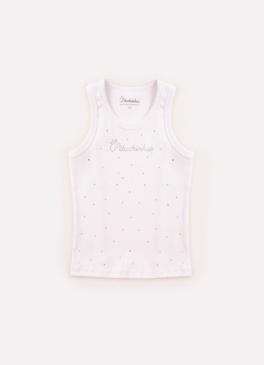 Regata Ribana Cristais Branco Regata Ribana Cristais Branco