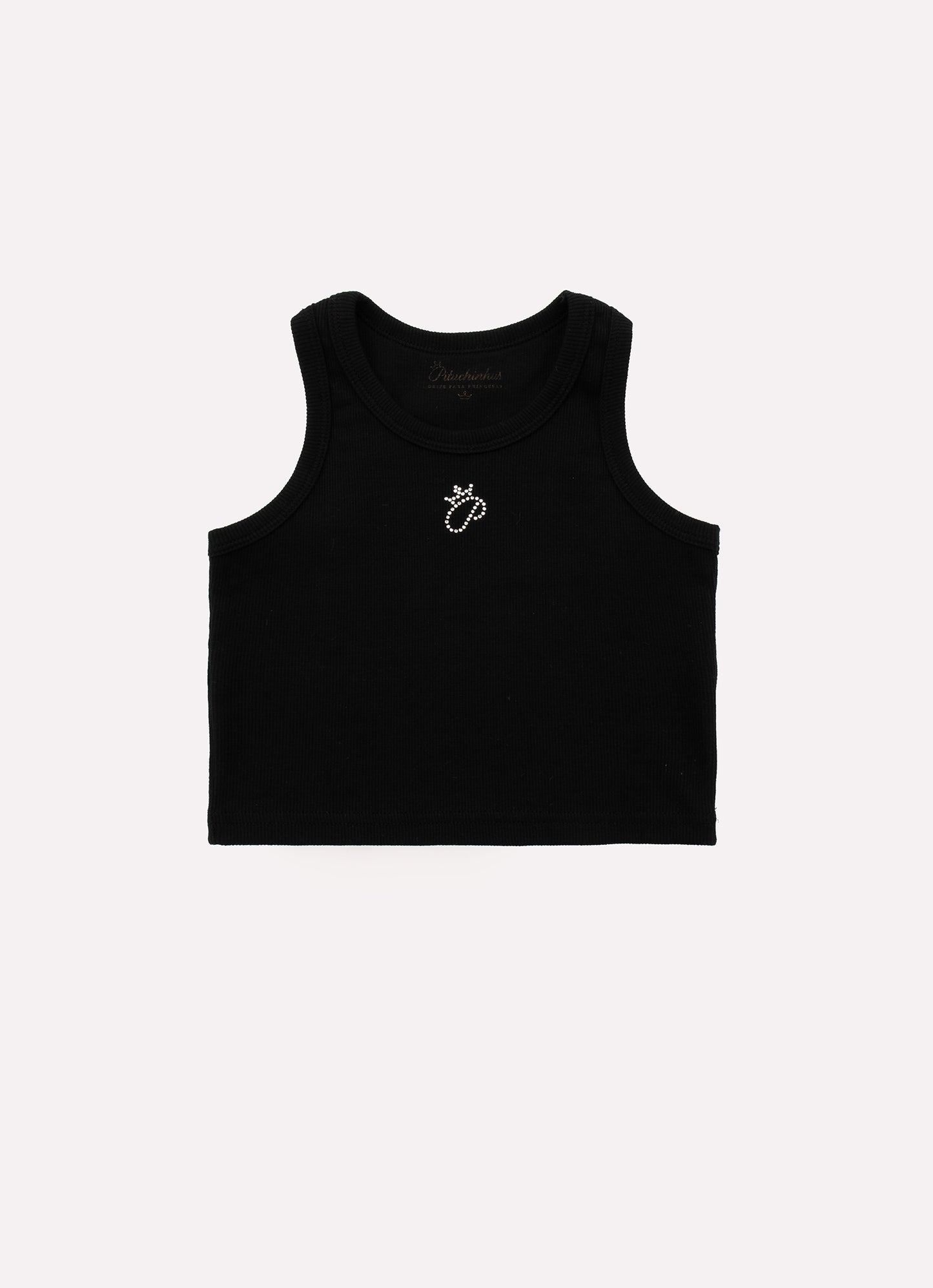 Regata Cropped Ribana Pituchinhus Preto