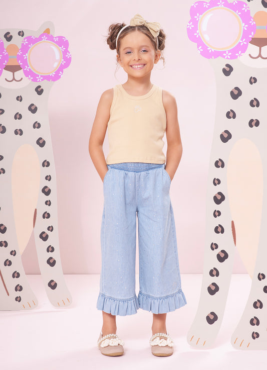 Regata Cropped Ribana Pituchinhus Bege Urso Regata Cropped Ribana Pituchinhus Bege Urso