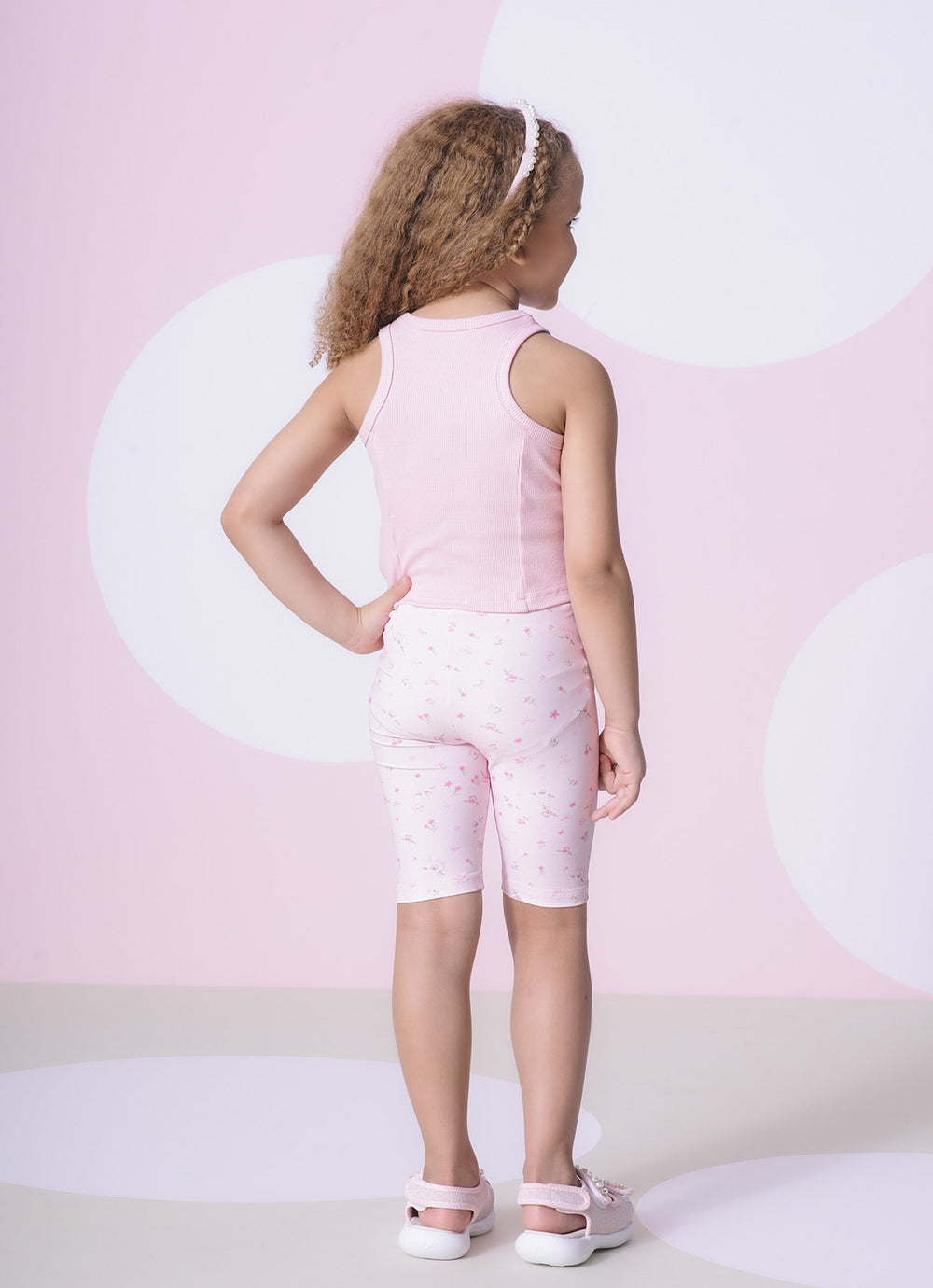 Regata Cropped Ribana Pituchinhus Rosa Pastel