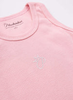 Regata Cropped Ribana Pituchinhus Rosa Pastel