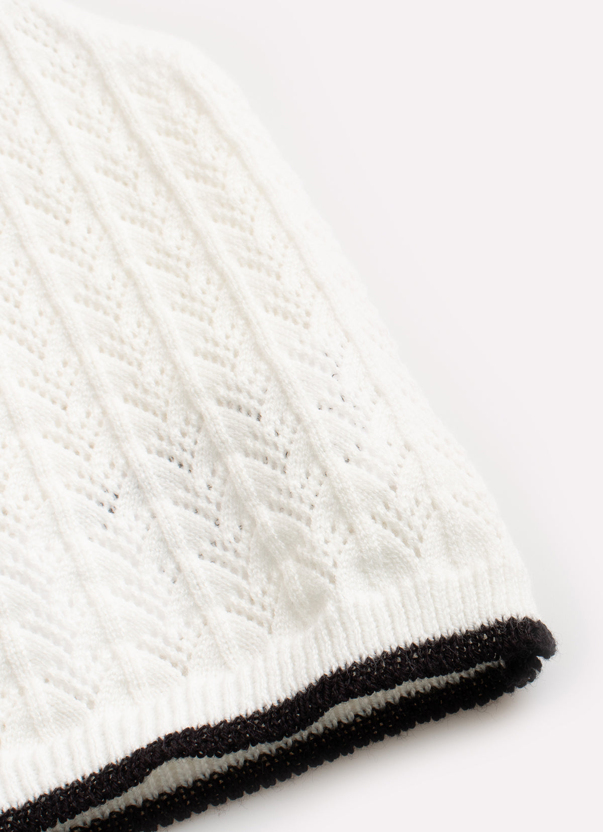 Regata Tricot Ponto Texturizado