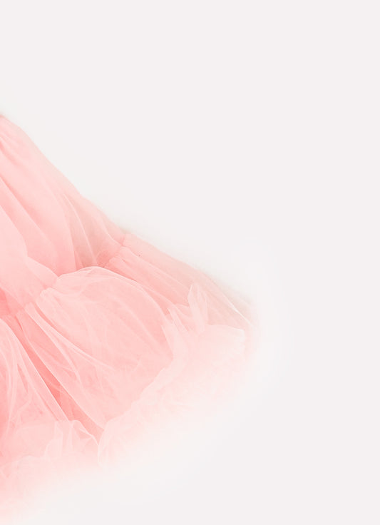 Saia Short Tule Babado Frufru Saia Short Tule Babado Frufru