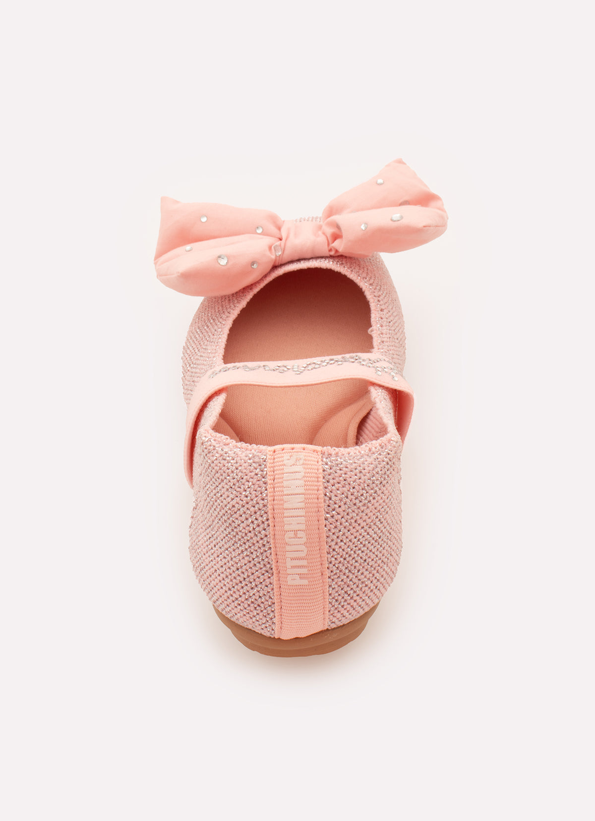 Sapatilha Knit Laço Puffer Cristais