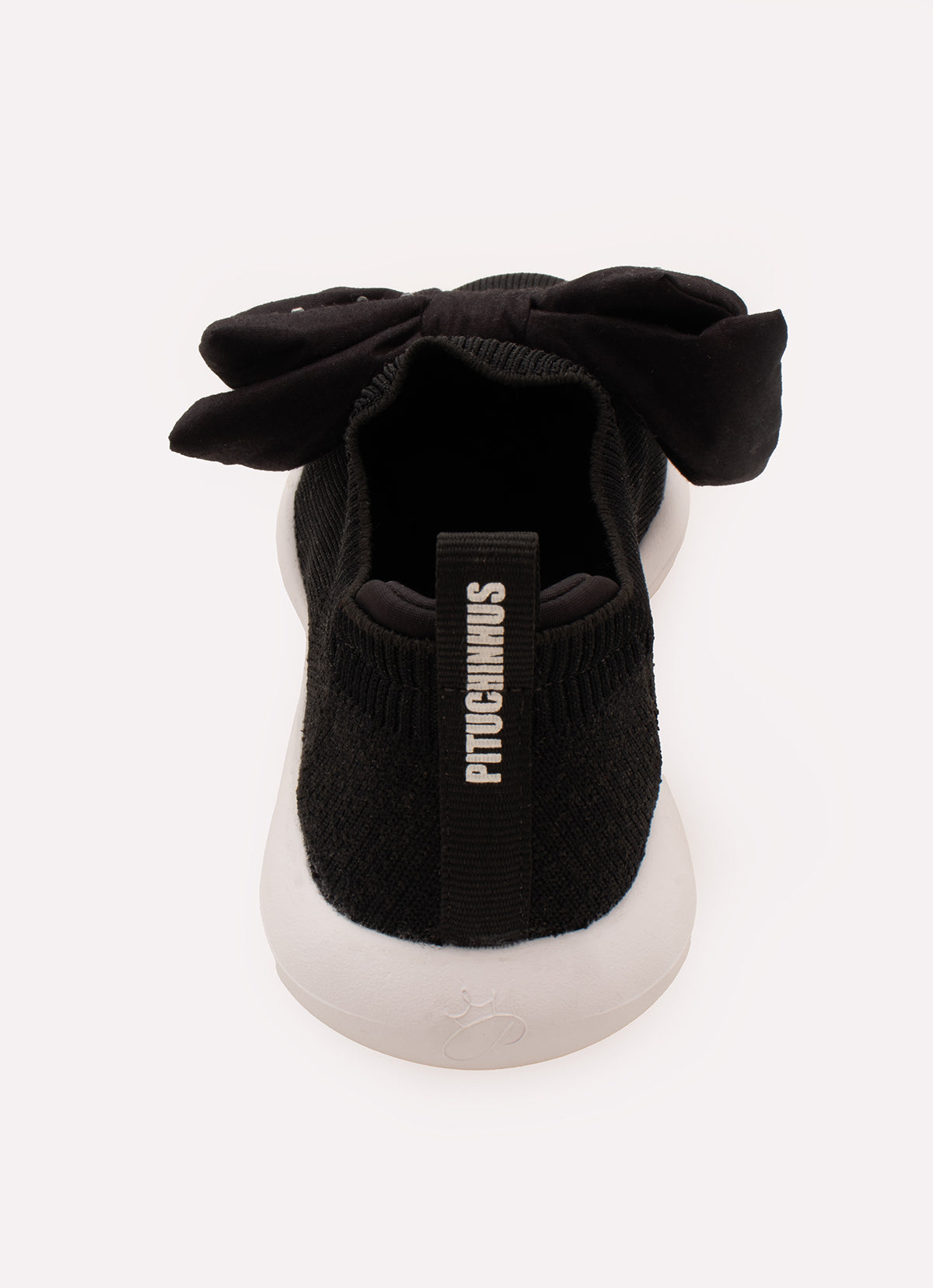 Tênis Knit Laço Puffer Cristais