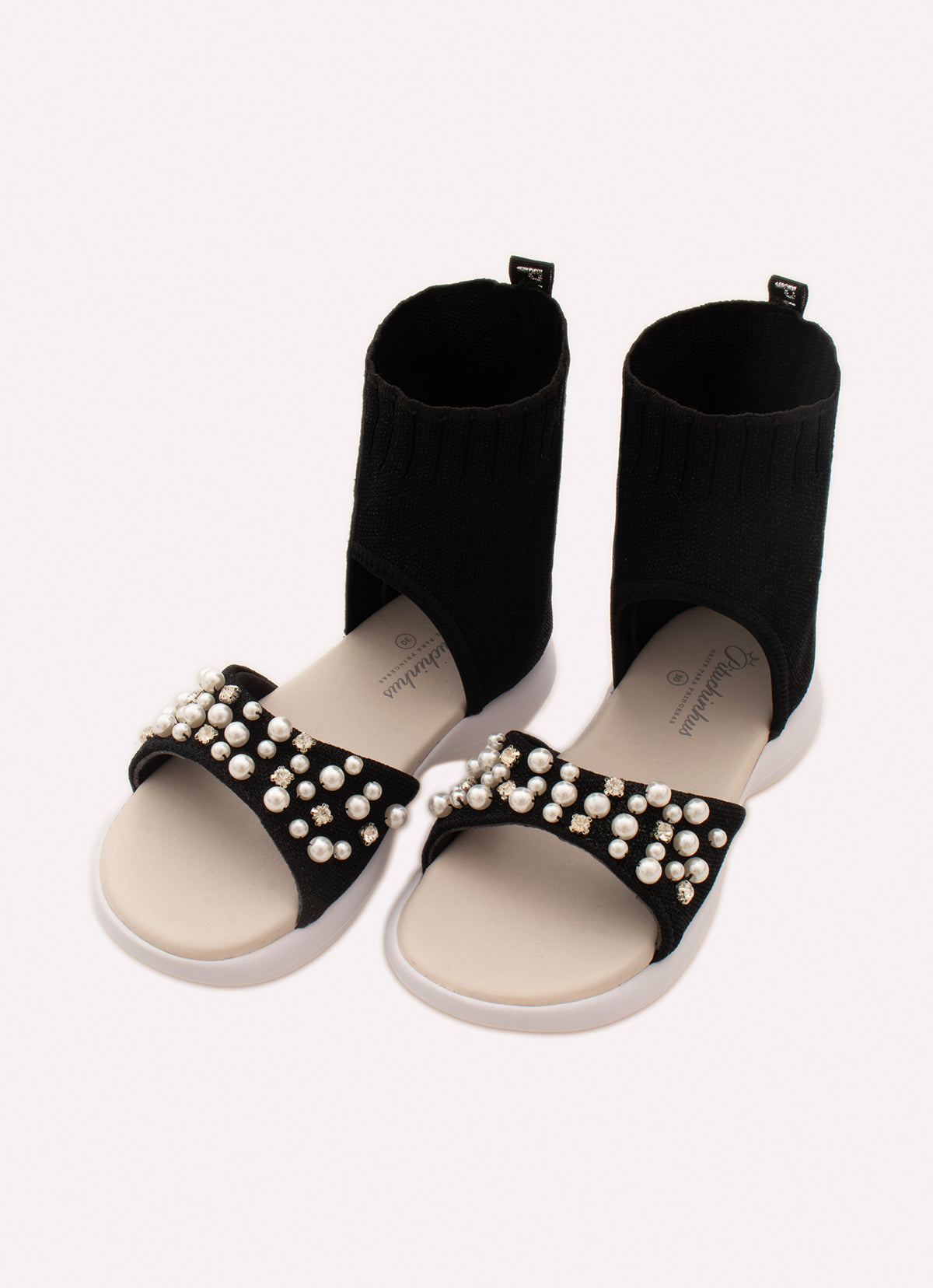 Sandália Knit Cano Médio