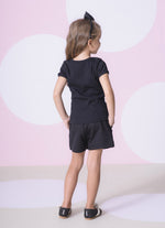 Saia Short Moletom P Cristal