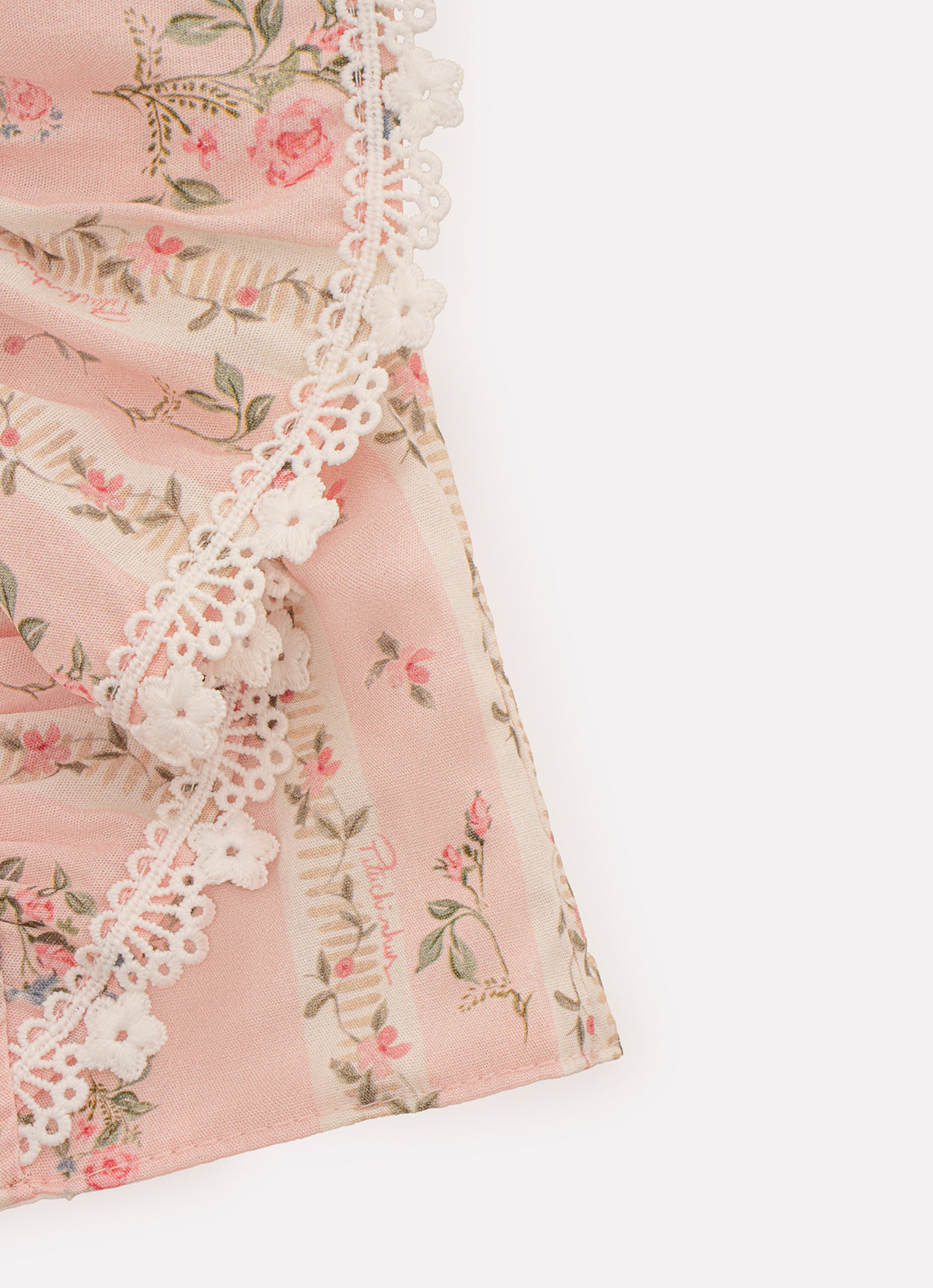 Blusa Cropped Algodão Flores