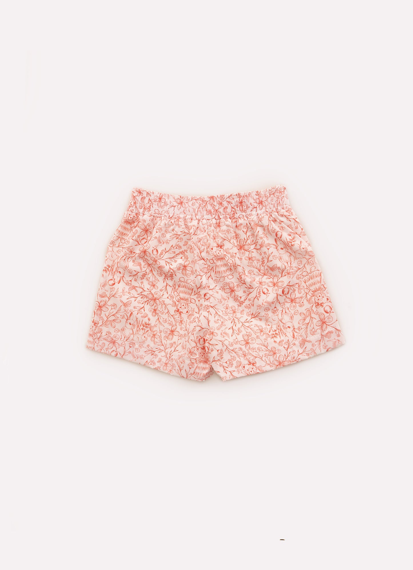 Short Algodão Estampada Hora Do Chá