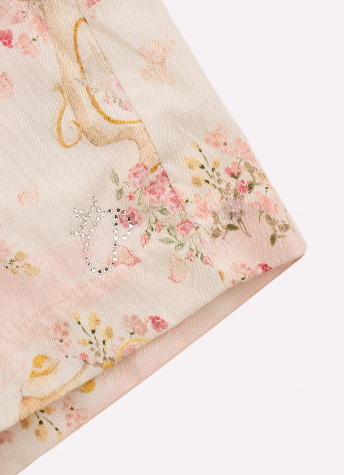 Short Algodão Estampada Hora Do Chá