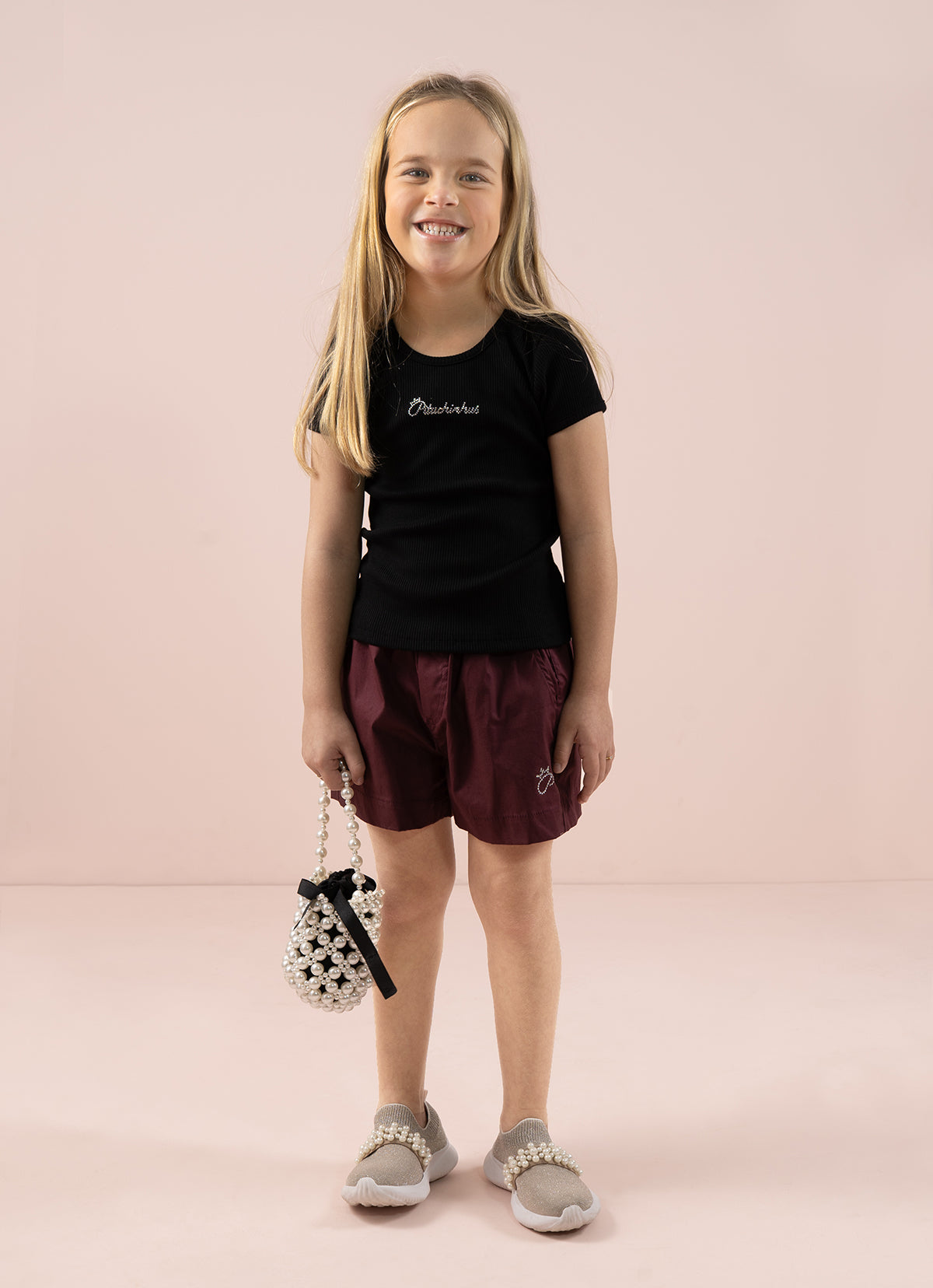 Short Algodão Estampada Hora Do Chá