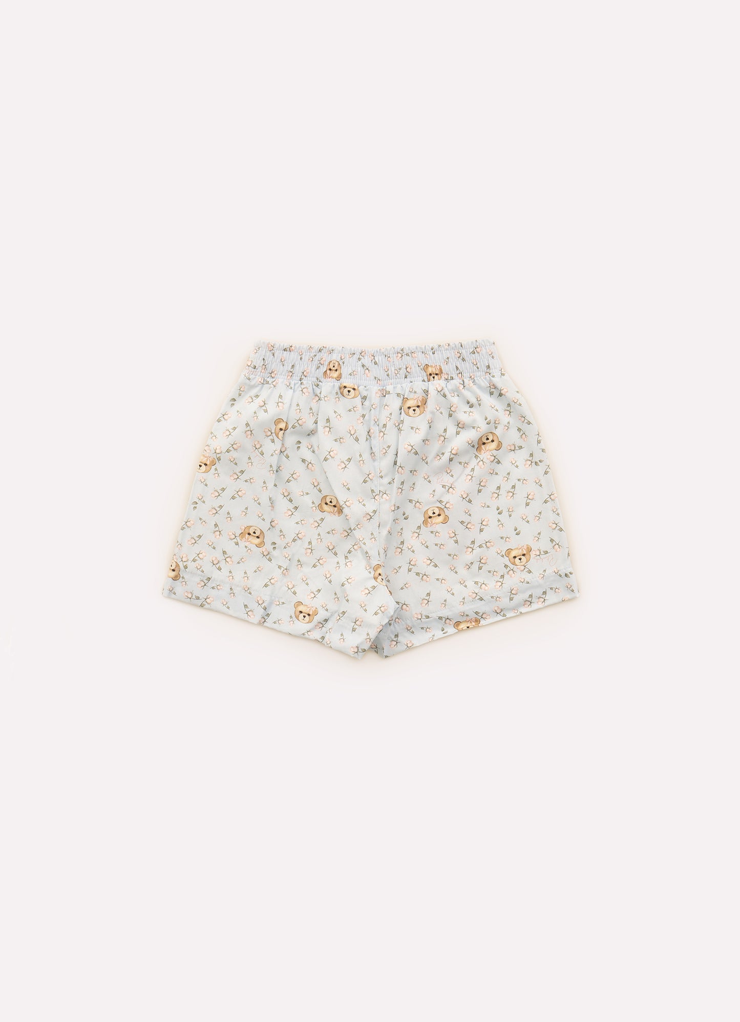 Short Algodão Estampada Hora Do Chá
