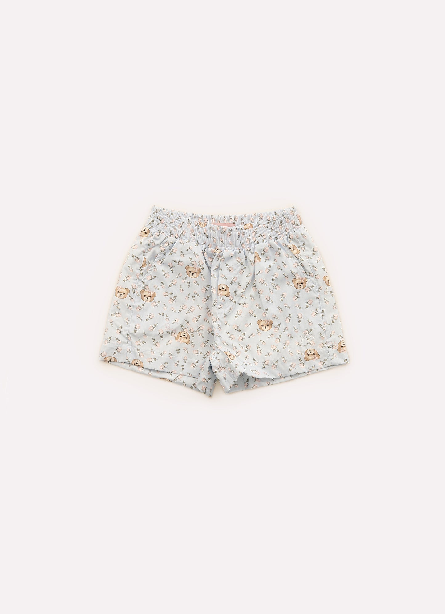 Short Algodão Estampada Hora Do Chá