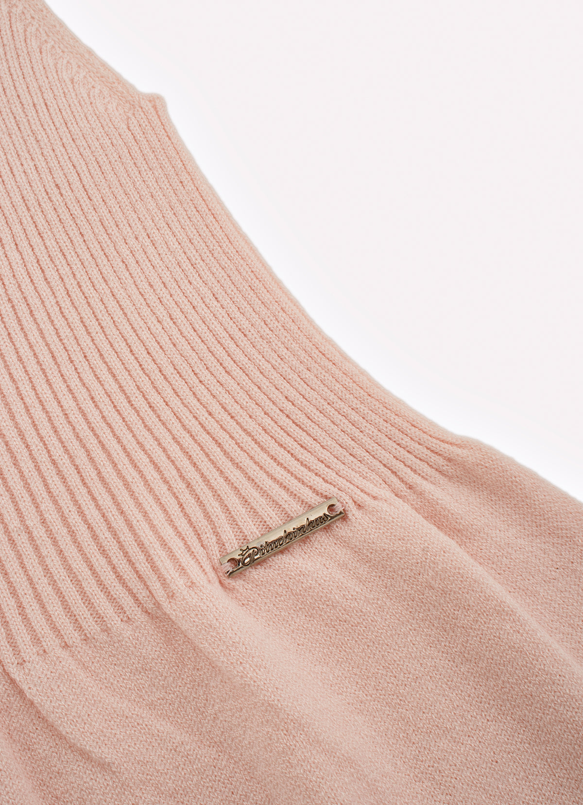 Vestido Tricot Sem Costura Botões Joia