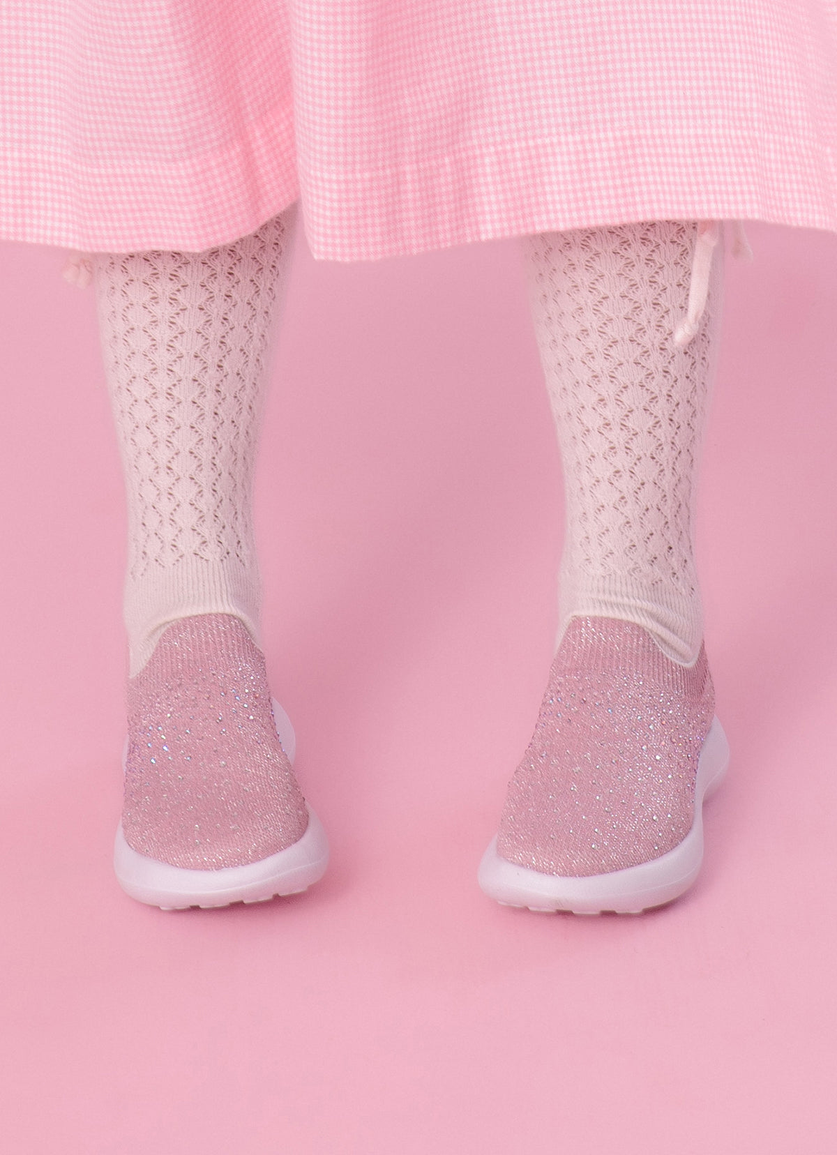 Tênis Knit Cristais Degradê