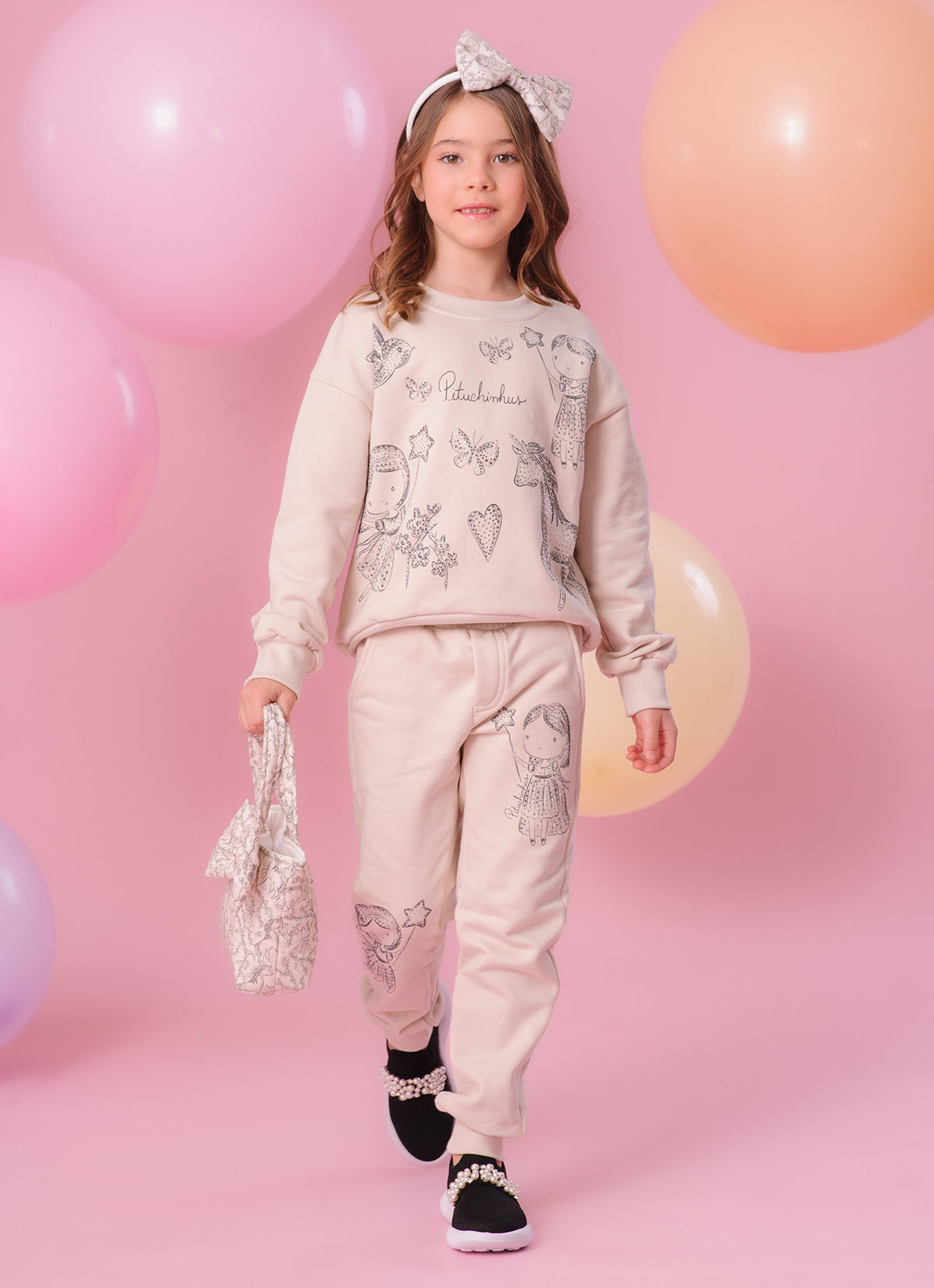 Tênis Knit Pérolas
