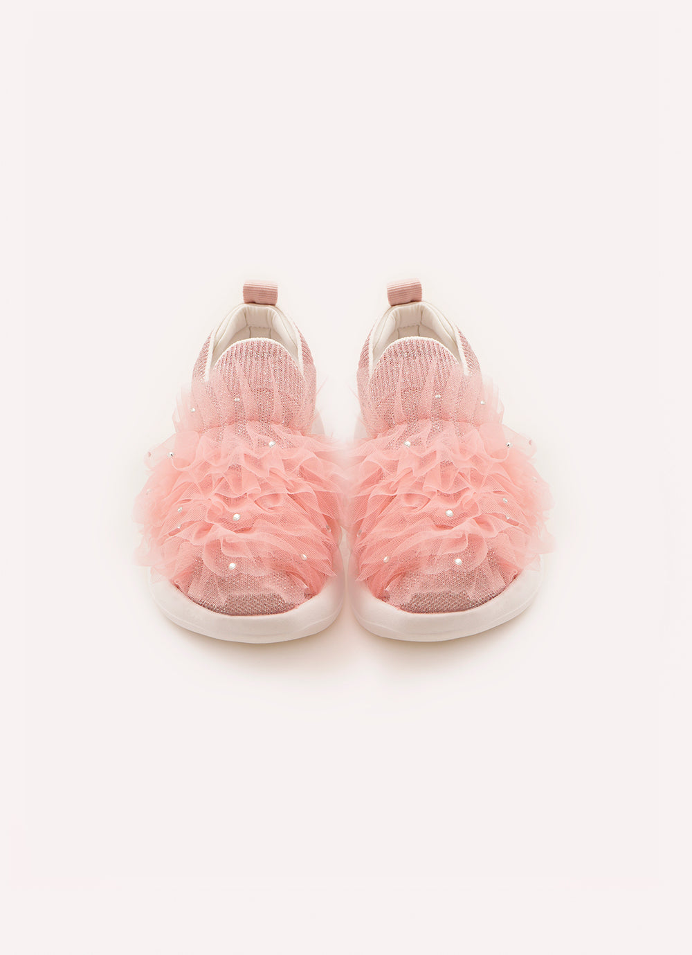 Tênis Knit Frufru Cristais