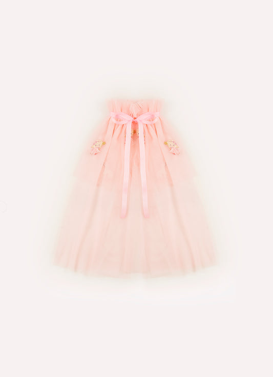 Capa Conceito Tule Multi Patches Fadas e Unicórnios Capa Conceito Tule Multi Patches Fadas e Unicórnios