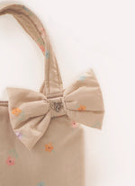 Bolsa Puffer Estampada Laço