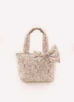 Bolsa Puffer Estampada Laço
