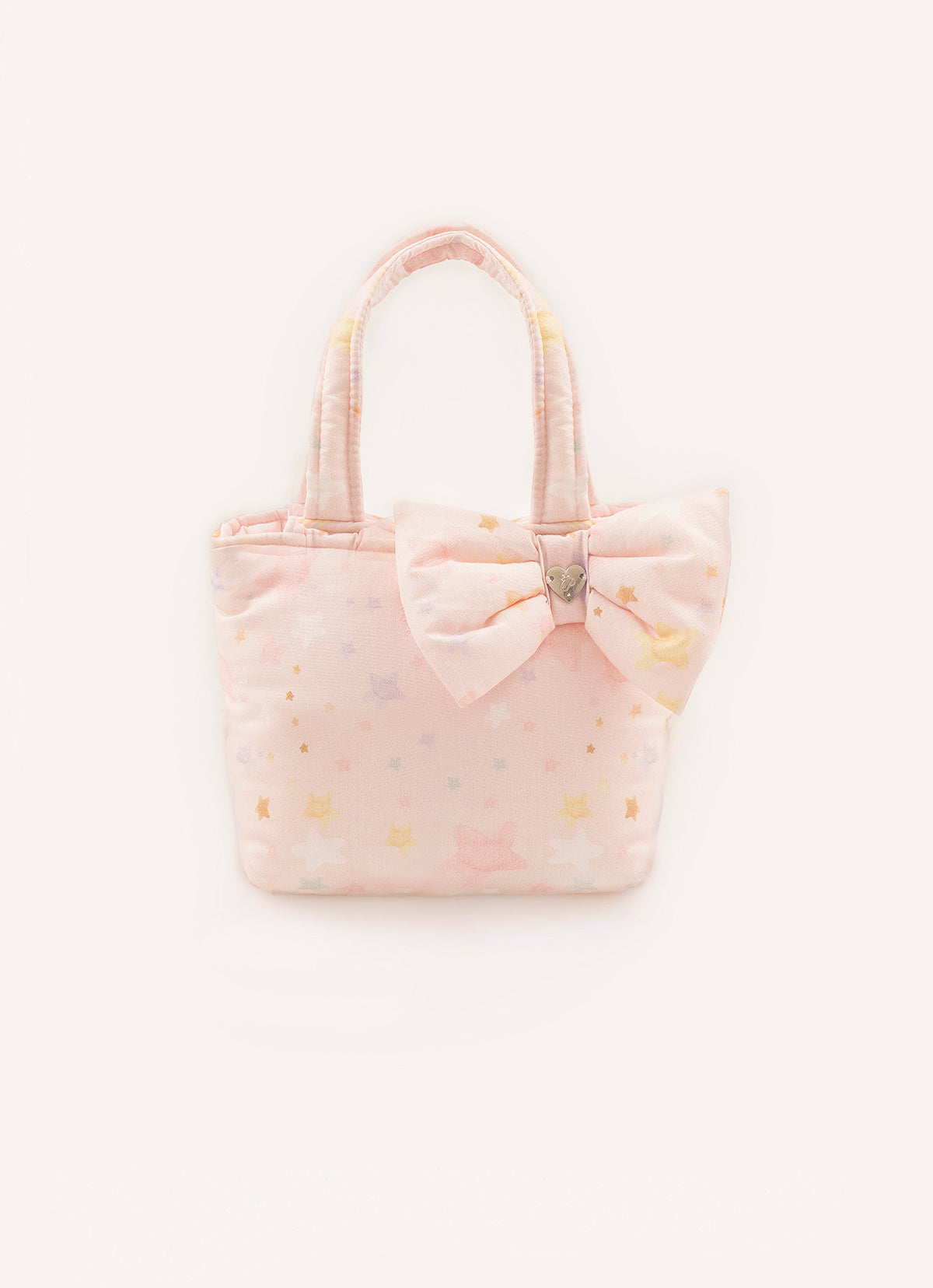 Bolsa Puffer Estampada Laço