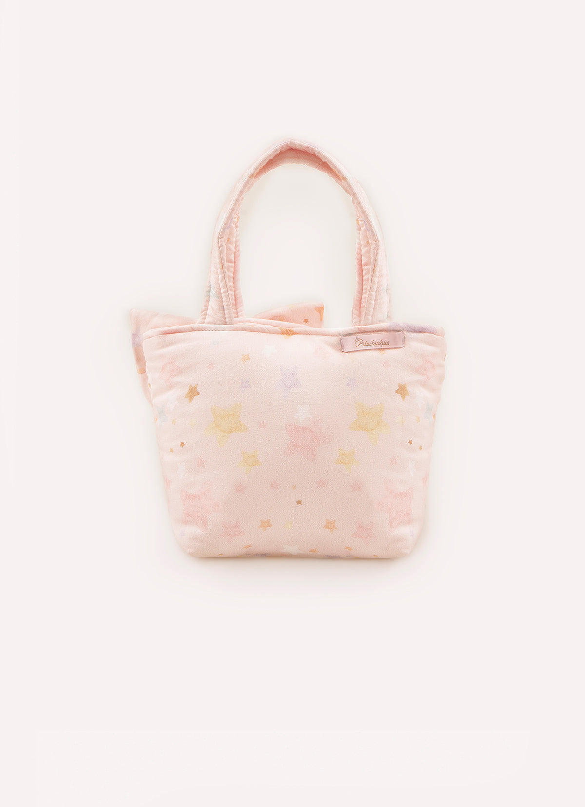 Bolsa Puffer Estampada Laço