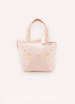 Bolsa Puffer Estampada Laço