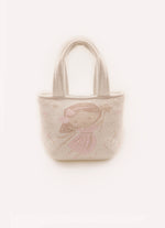 Bolsa Tricot Puffer Fada e Unicórnio