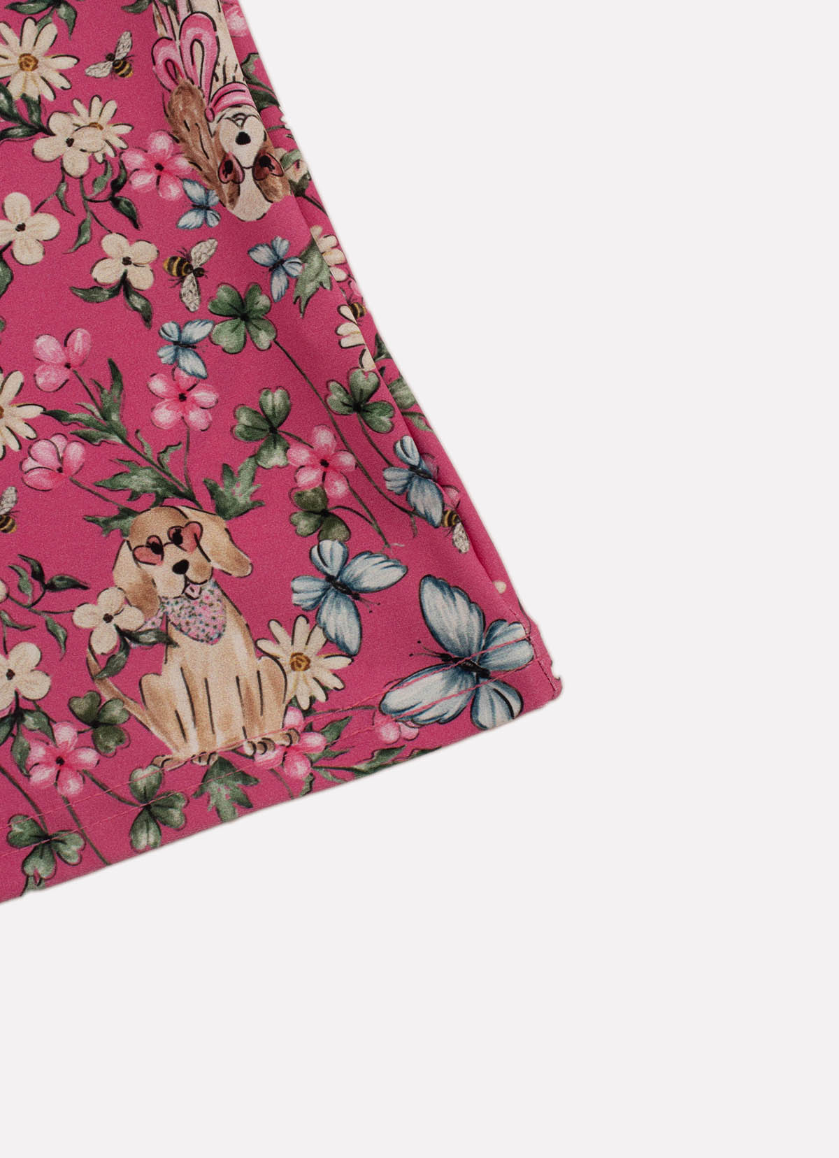 Blusa Cropped Alça Light Estampado Pituchinhus