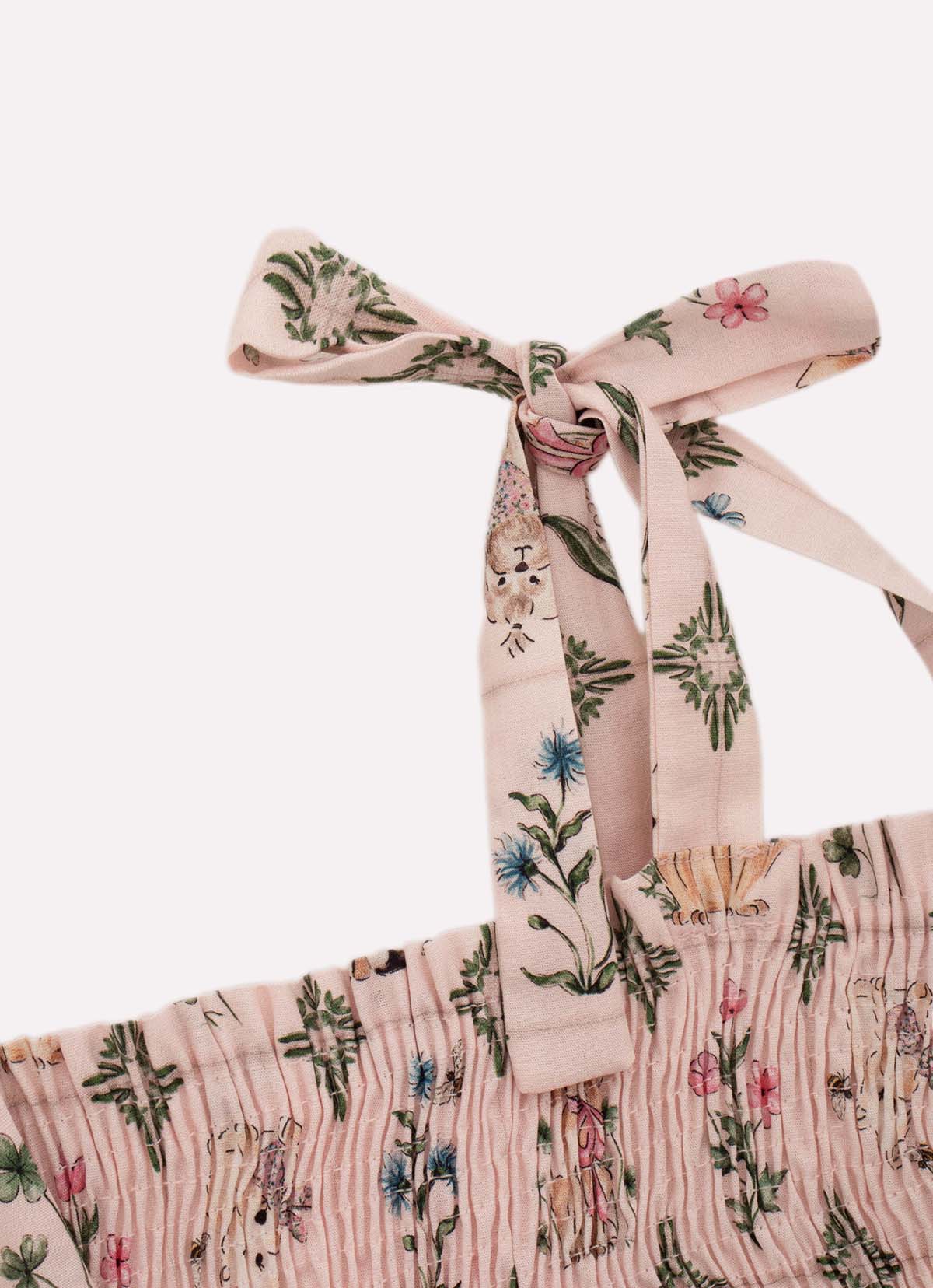 Blusa Cropped Algodão Estampado Cachorrinhos Azulejos