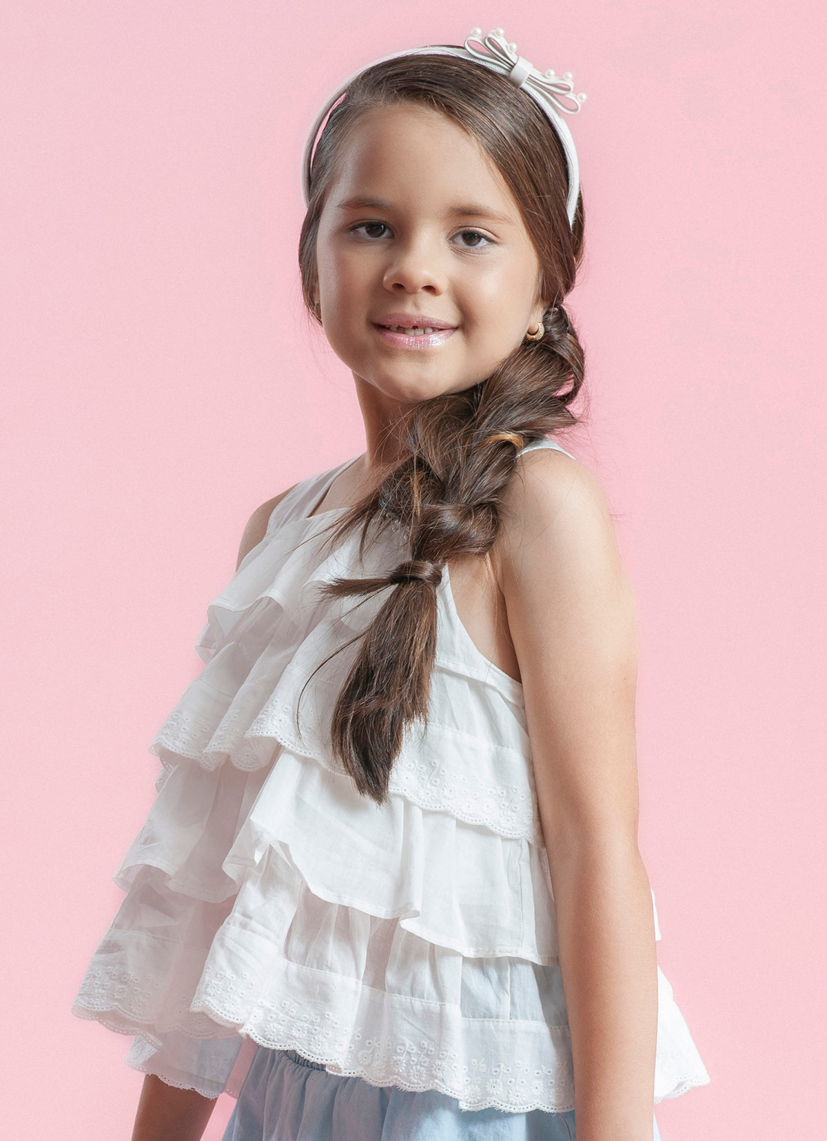 Blusa Algodão Babados Broderi Guipir Bordado Couture
