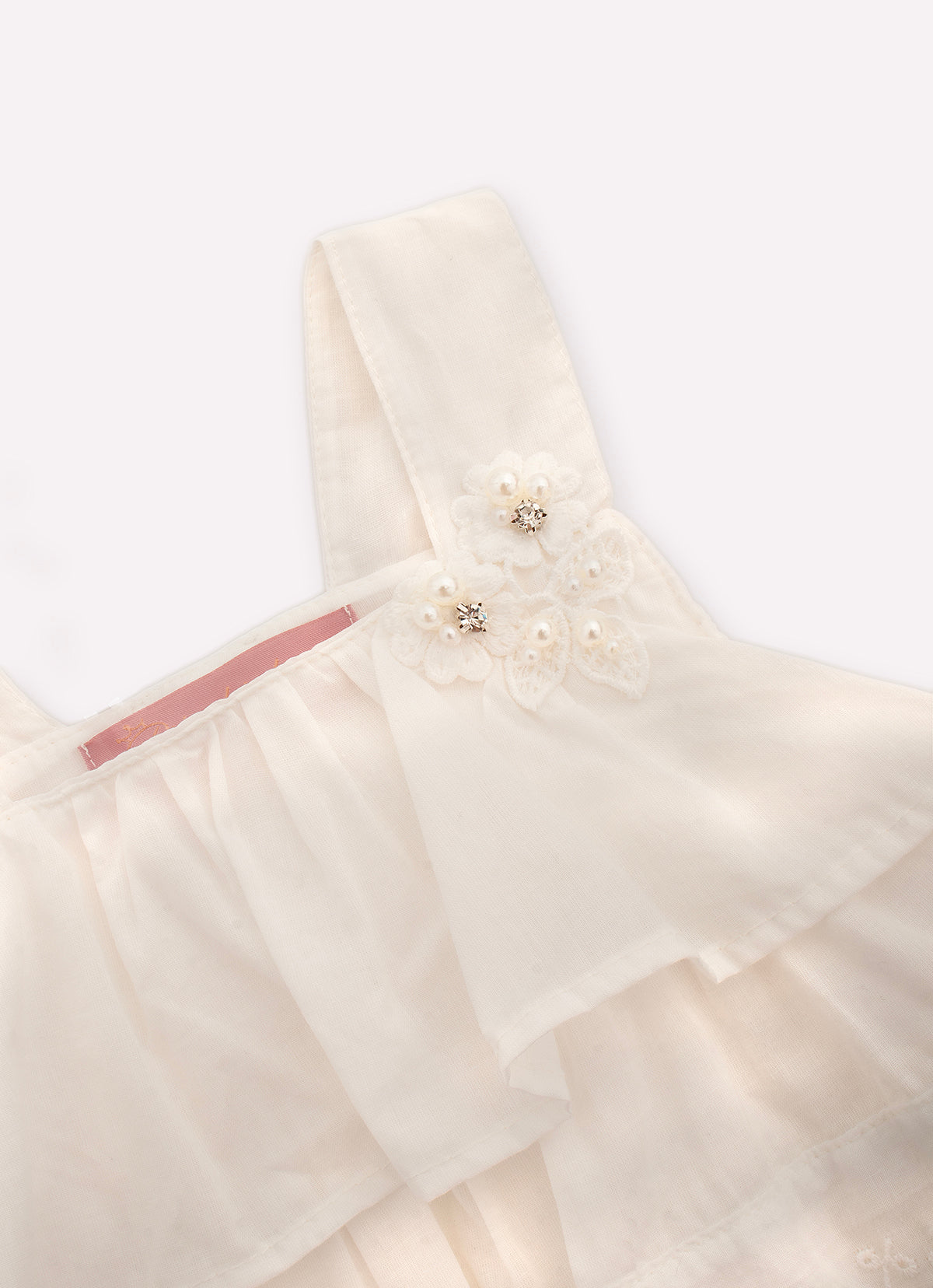 Blusa Algodão Babados Broderi Guipir Bordado Couture