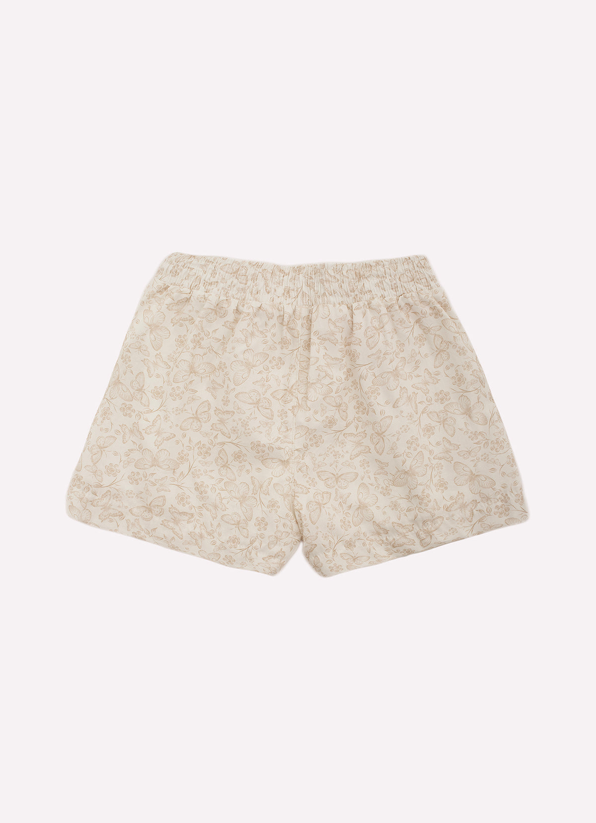 Short Algodão Estampa Borboletas Cristal Couture