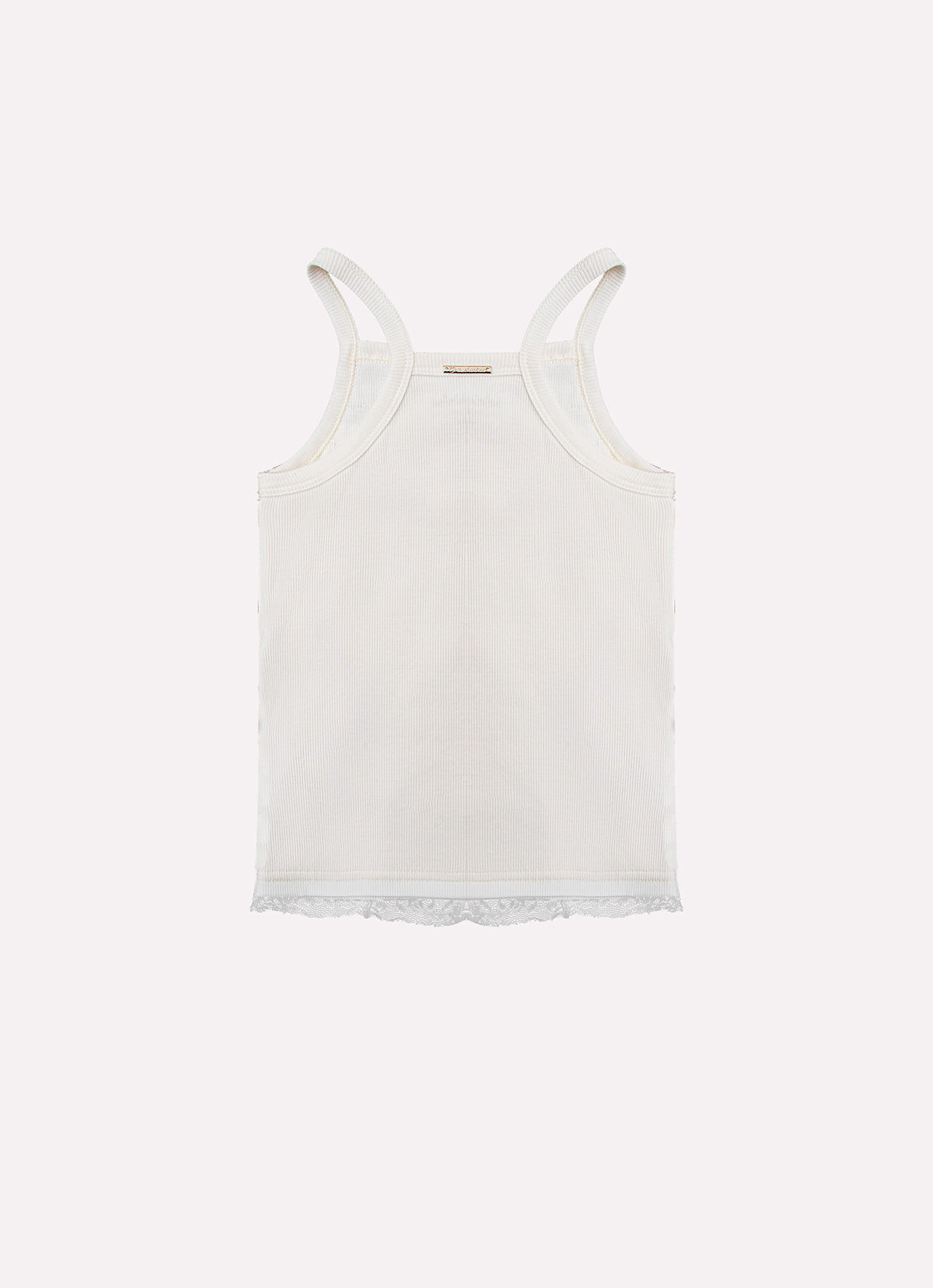 Blusa Alça Ribana Babados Renda e Tule Bordado Couture