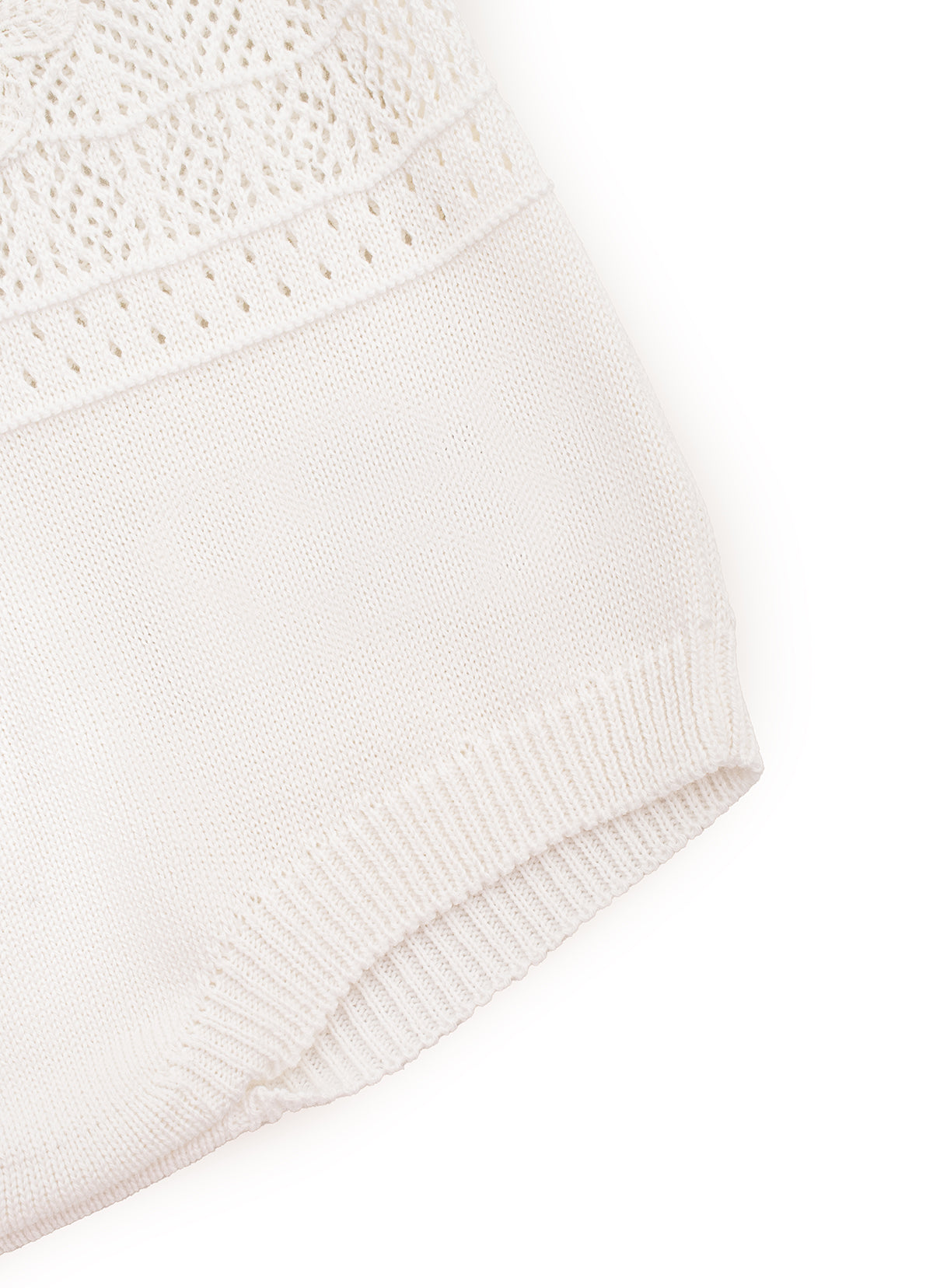 Macacão Tricot Rendado Gripir Pmini