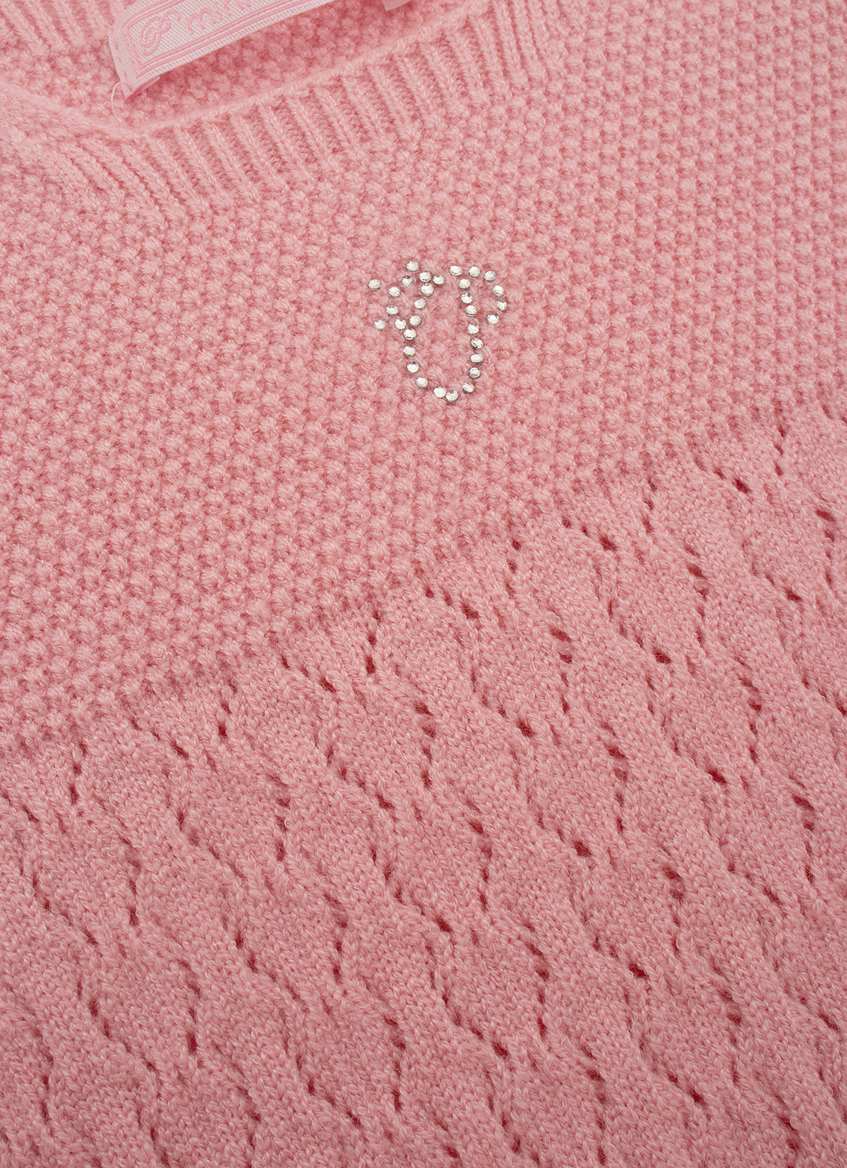 Vestido Tricot Pontinhos P Cristal