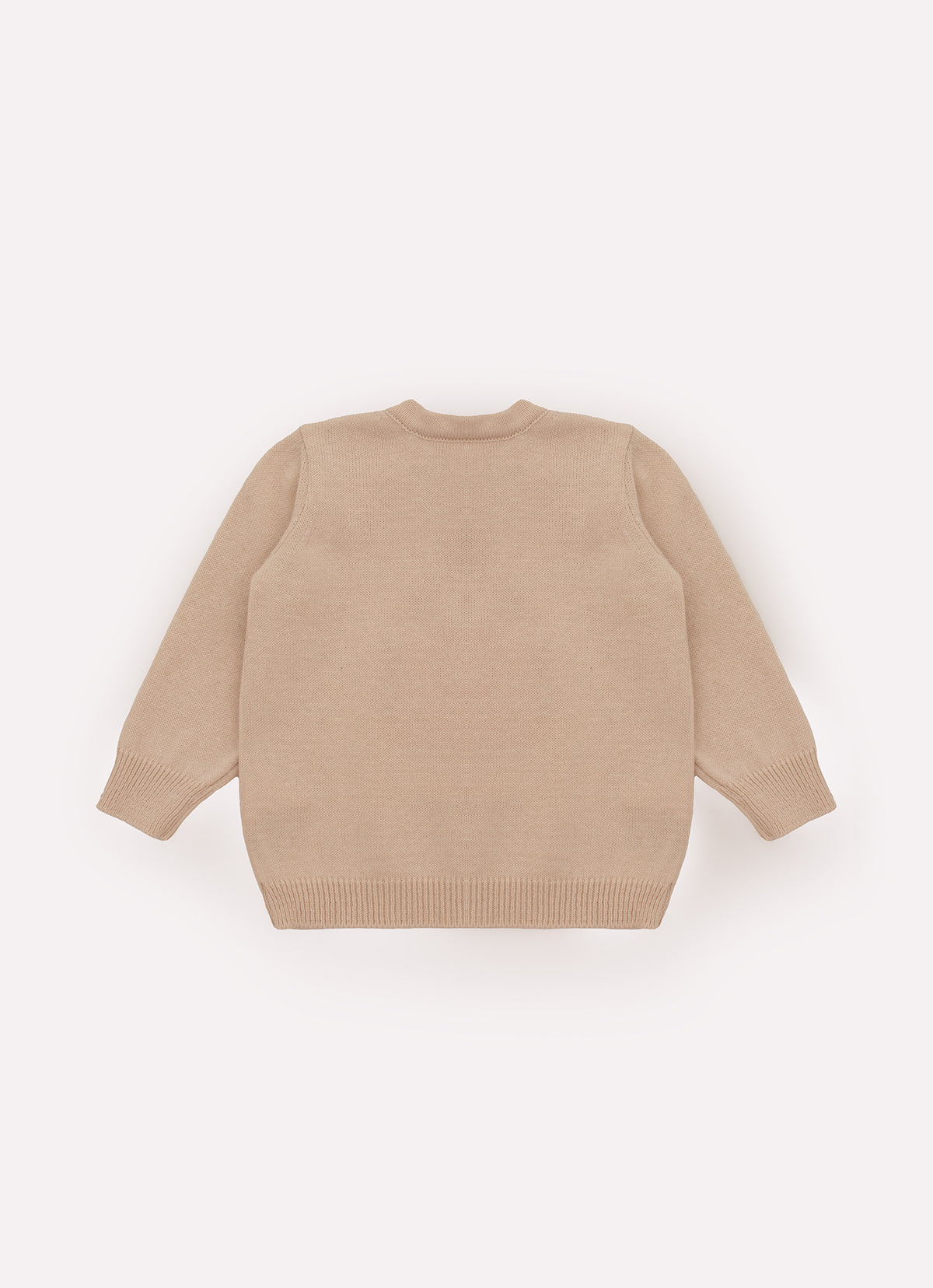 Casaqueto Tricot Mini Corações Cristal