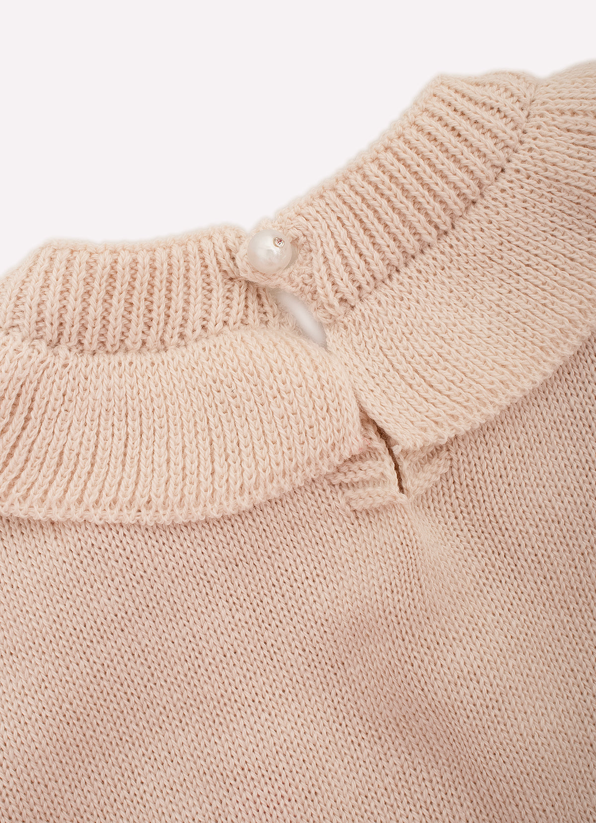 Vestido Tricot Mini Corações Cristal