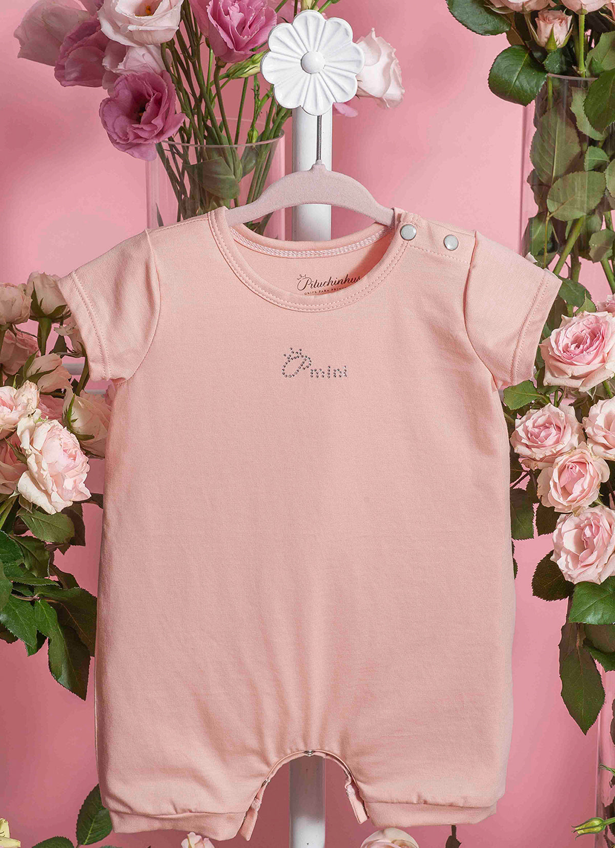 Macacão Cotton Pima Pmini Cristal